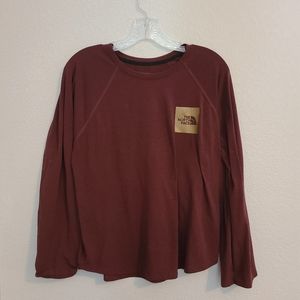 North face long sleeve t-shirt with flared sleeve